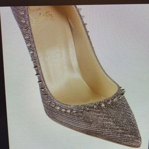 Louboutin Glitter Chain Roche-I’m looking 4 these